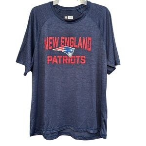 NFL Team Apparel New England Patriots Short Sleeve Tee Men’s XL